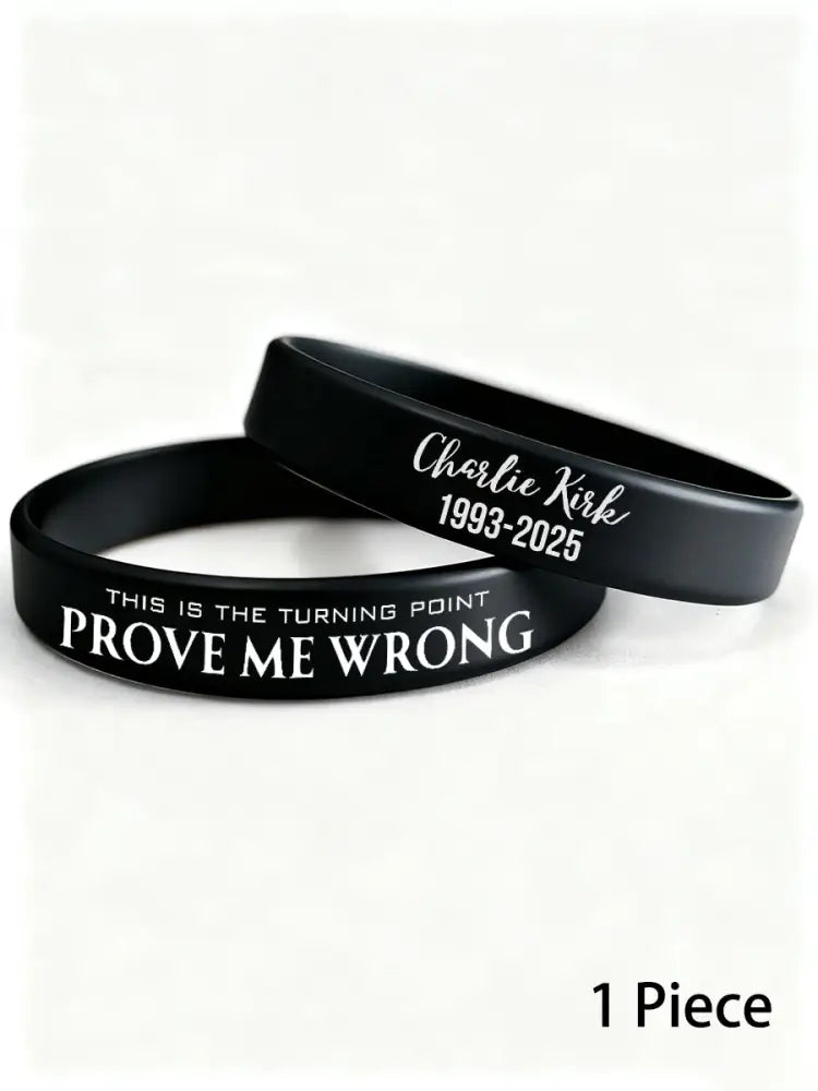Charlie wristband (202*12*2mm) Black / ONE