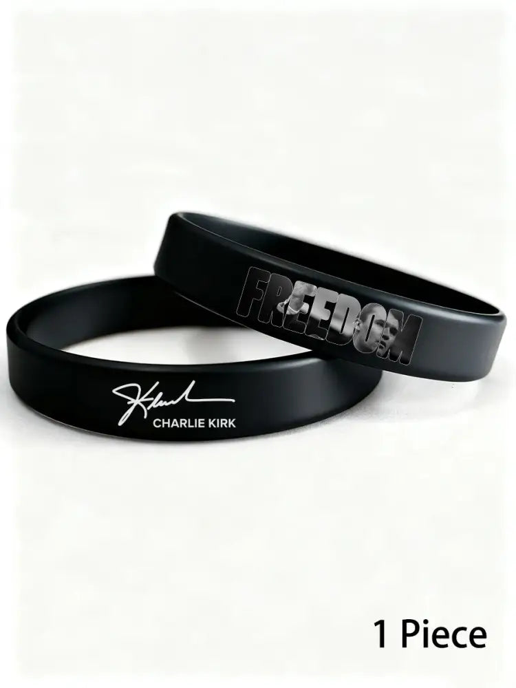 Charlie wristband (202*12*2mm) Black / ONE