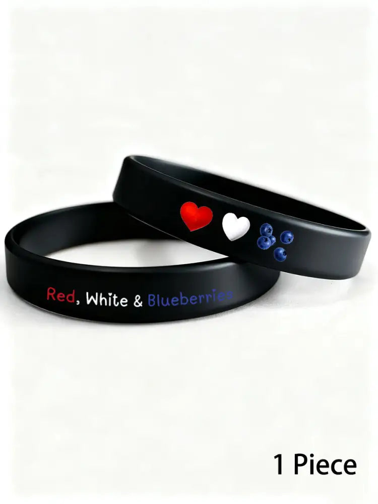 Charlie wristband (202*12*2mm) Black / ONE