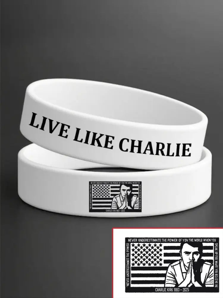 Freedom Charlie Memorial Bracelet White / ONE