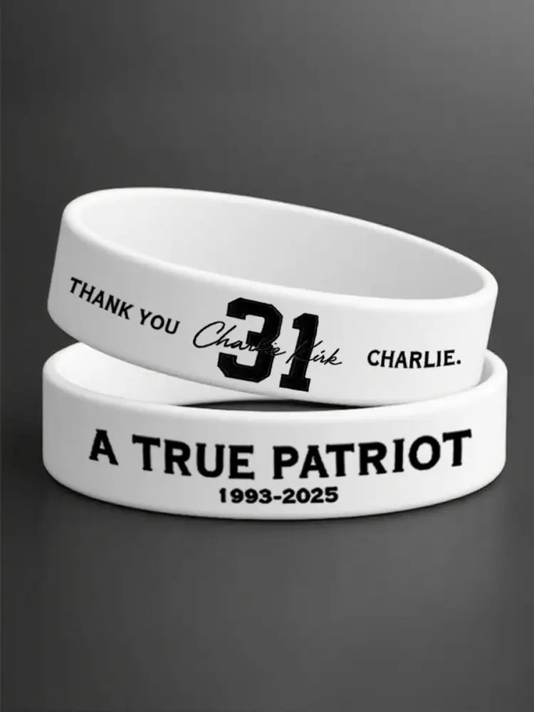 Freedom Charlie Memorial Bracelet White / ONE
