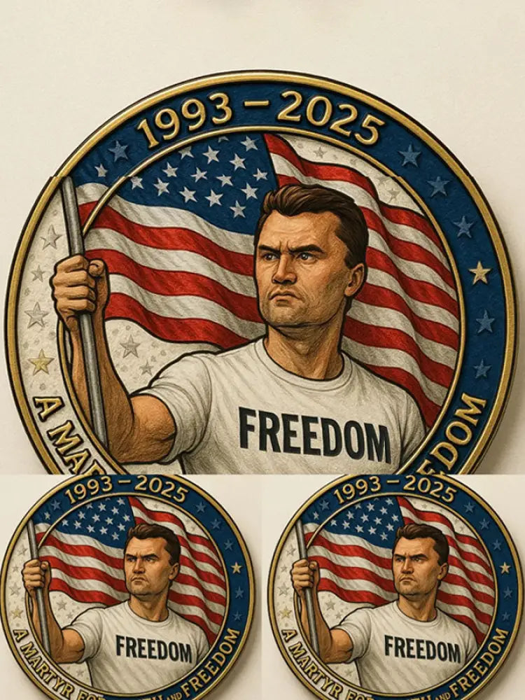 Freedom Charlie Memorial Coin 3PCS