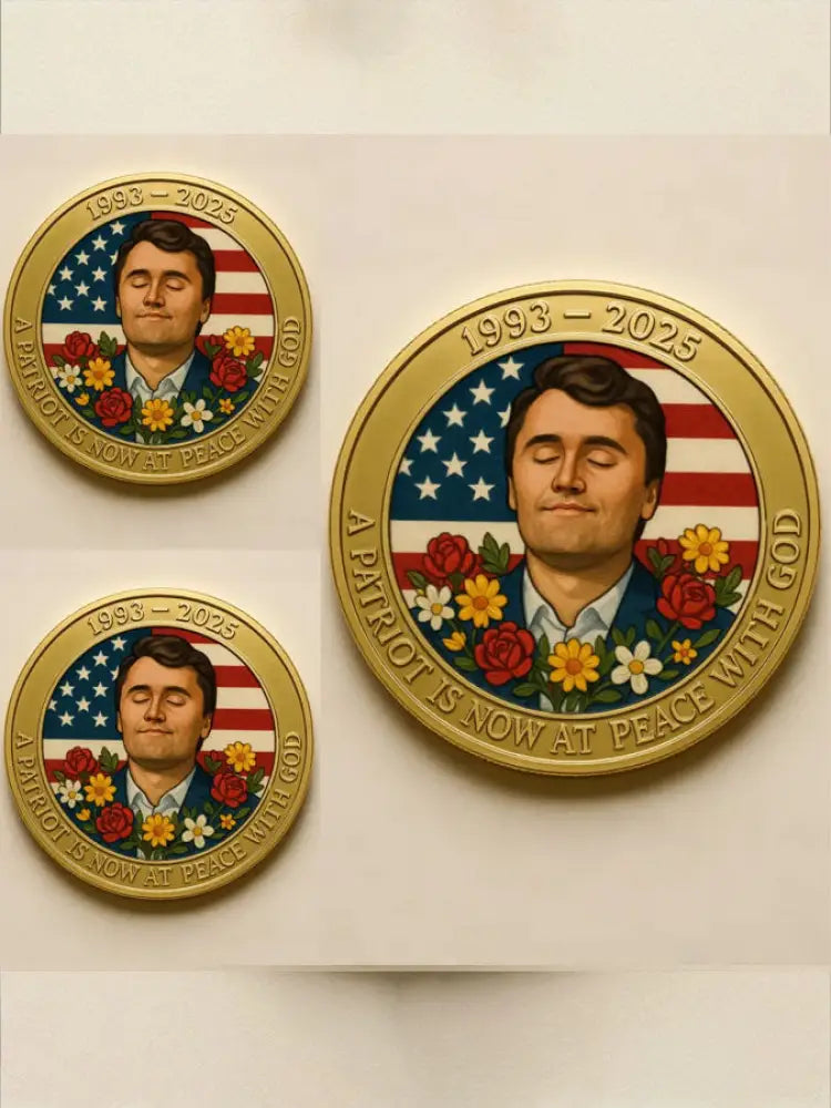 Freedom Charlie Memorial Coin 3PCS
