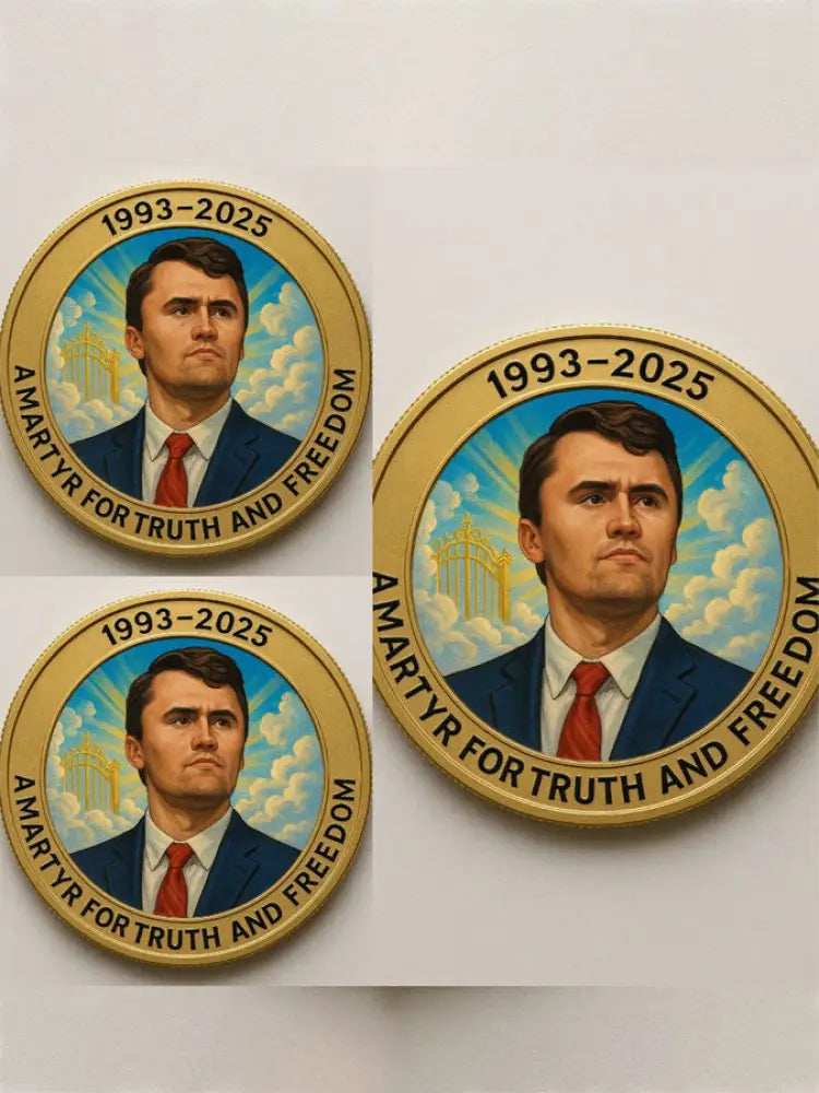 Freedom Charlie Memorial Coin 3PCS