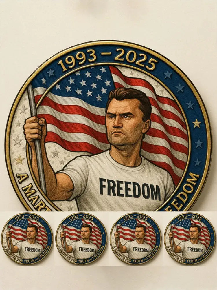 Freedom Charlie Memorial Coin 5PCS