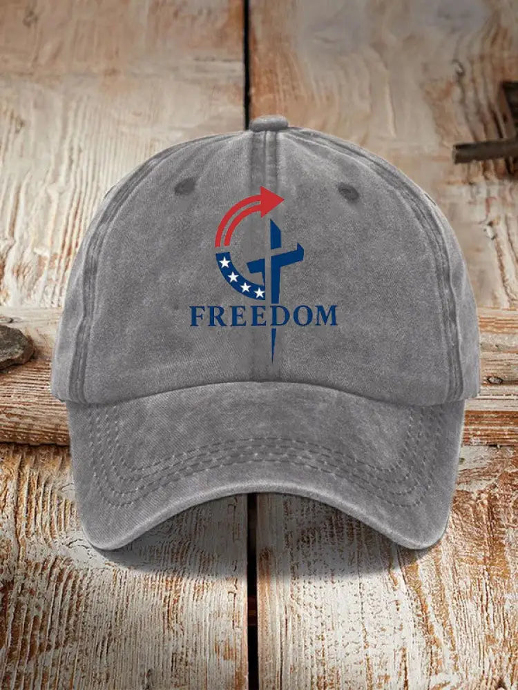 Freedom Faith Hat Gray / ONE