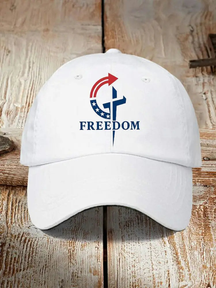 Freedom Faith Hat White / ONE