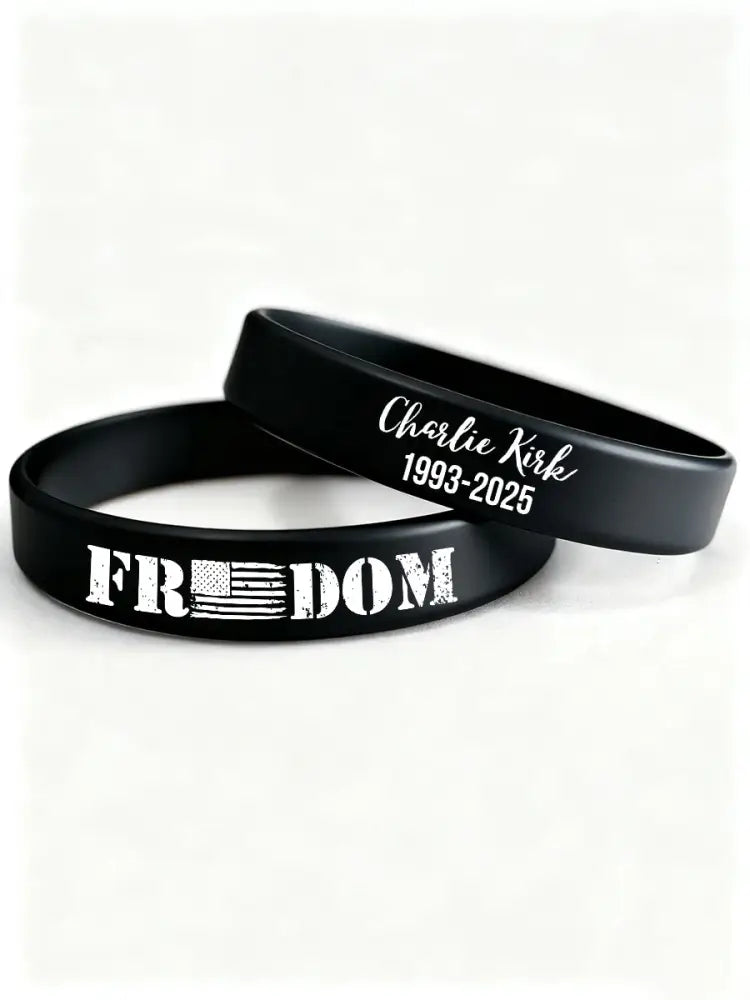 FREEDOM wristband (202*12*2mm) Black / ONE