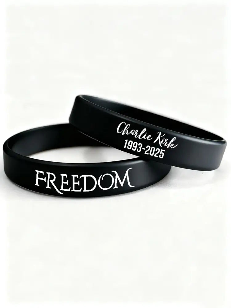 FREEDOM wristband (202*12*2mm) Black / ONE