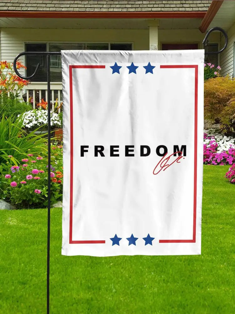 Memorial Freedom Garden Flag 90*150 White / ONE