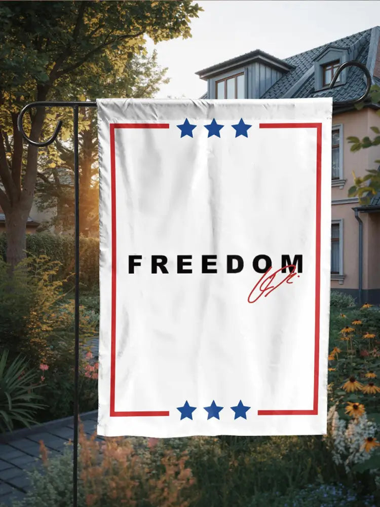 Memorial Freedom Garden Flag 90*150 White / ONE