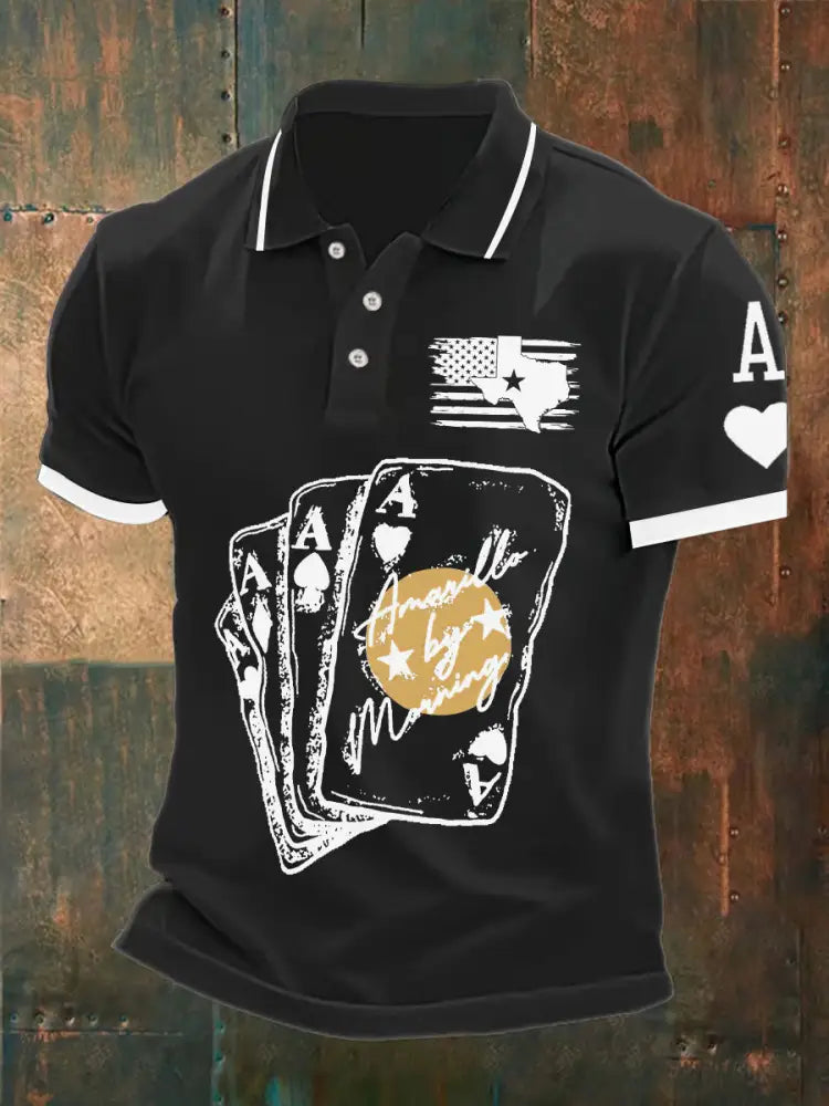 Men’s Amarillo By Morning Printed Shirt Black / S