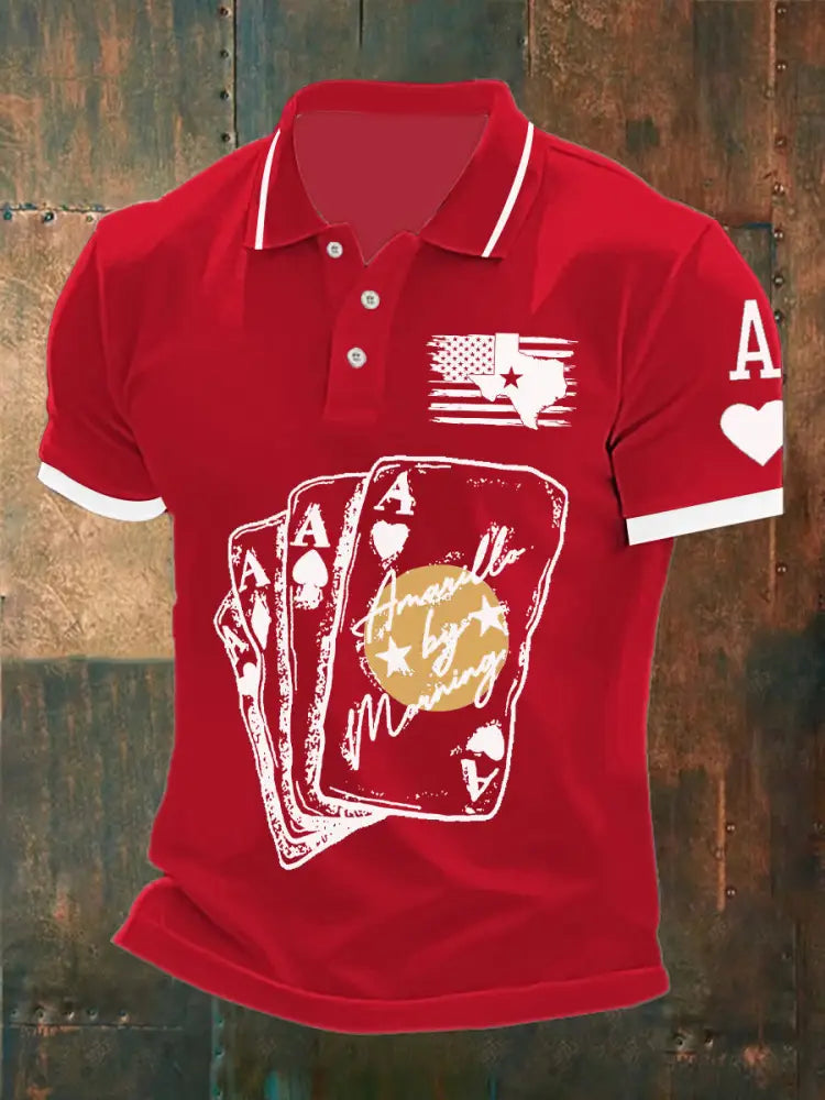 Men’s Amarillo By Morning Printed Shirt Red / S
