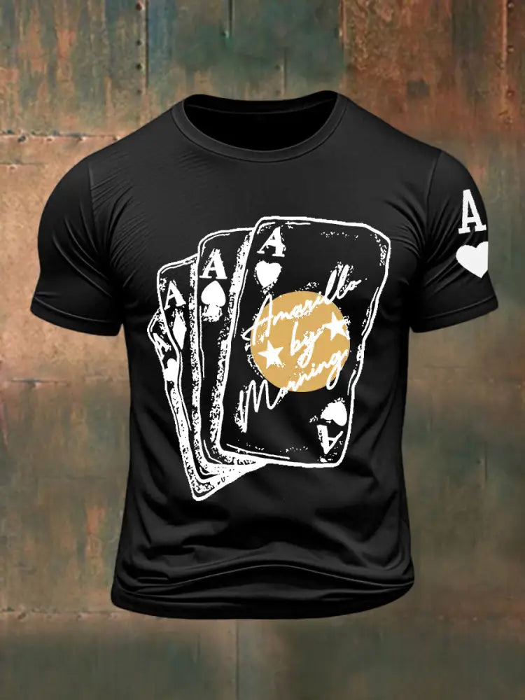 Men’s Amarillo By Morning Printed T-shirt Black / S