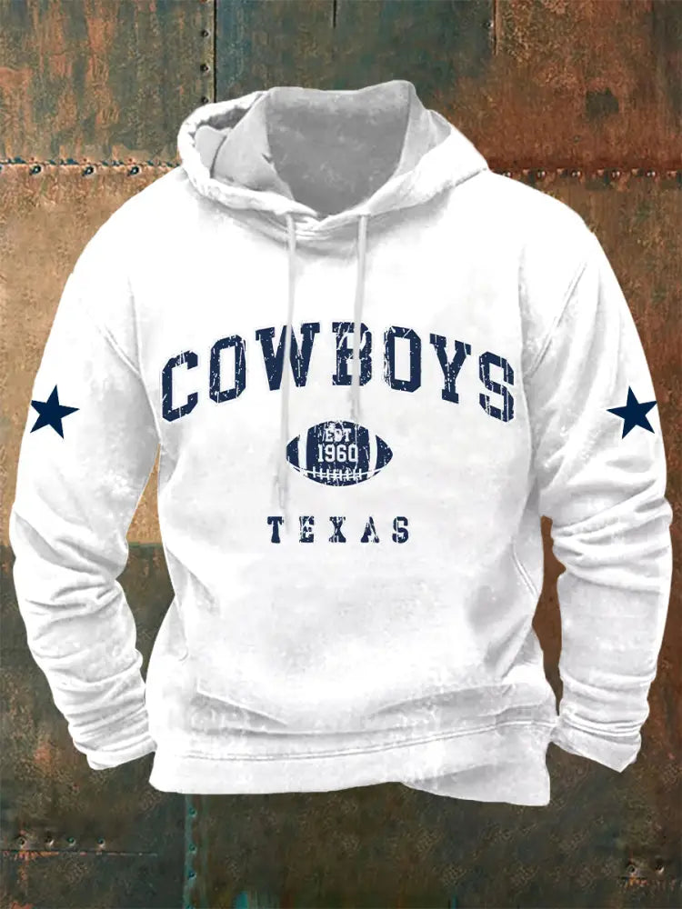Men’s American football hooded sweatshirt Black / S
