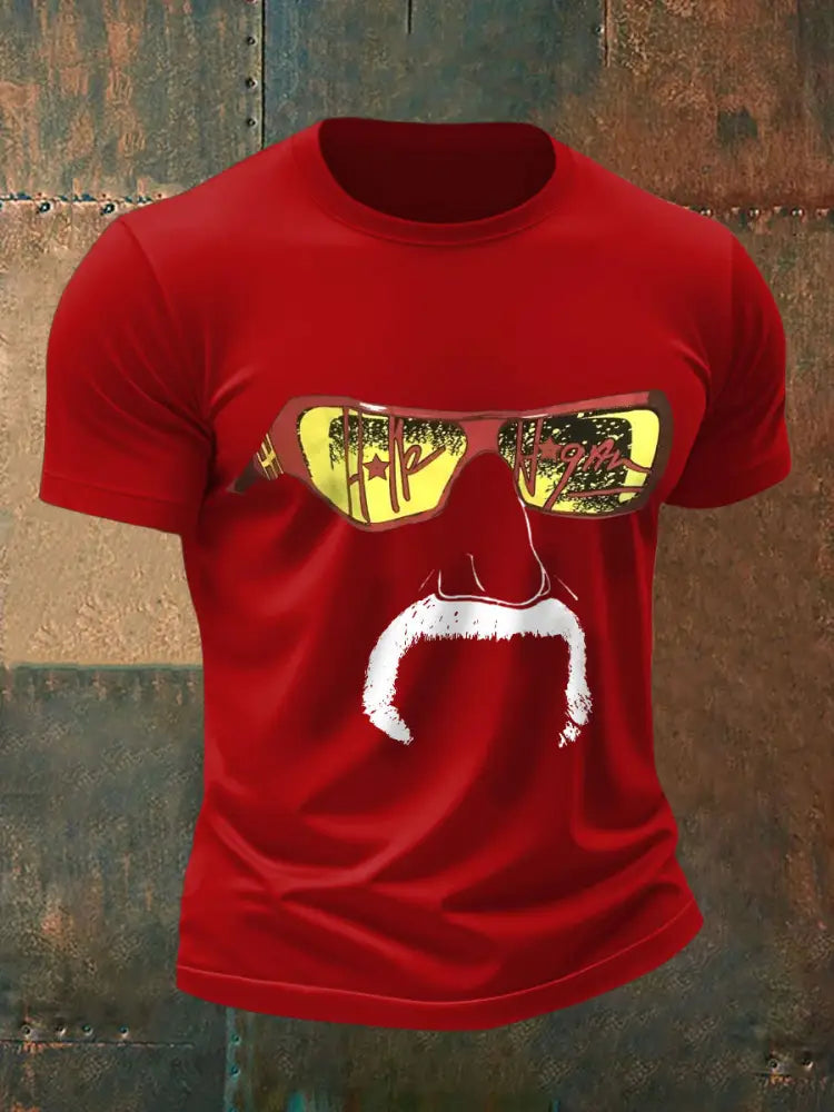 Men’s American Wrestler HH T-Shirts Pure Red / S