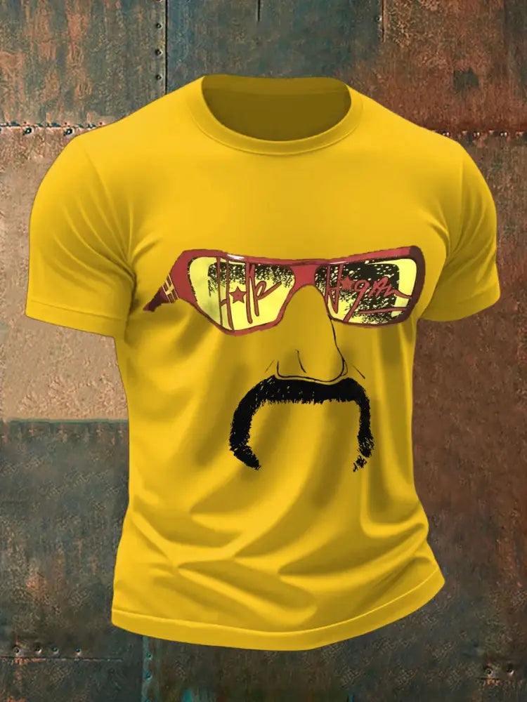 Men’s American Wrestler HH T-Shirts Yellow / S