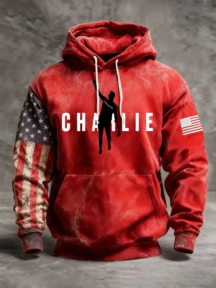 Men’s Charlie Hoodie Red / S