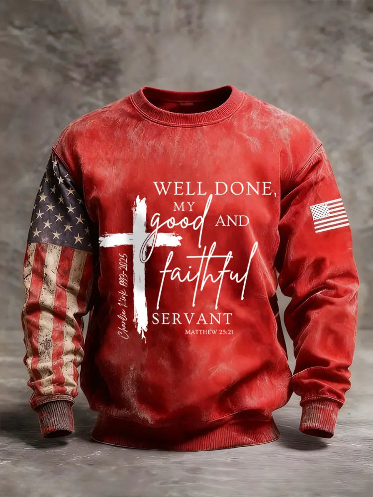 Men’s Charlie Sweatshirt Red / S