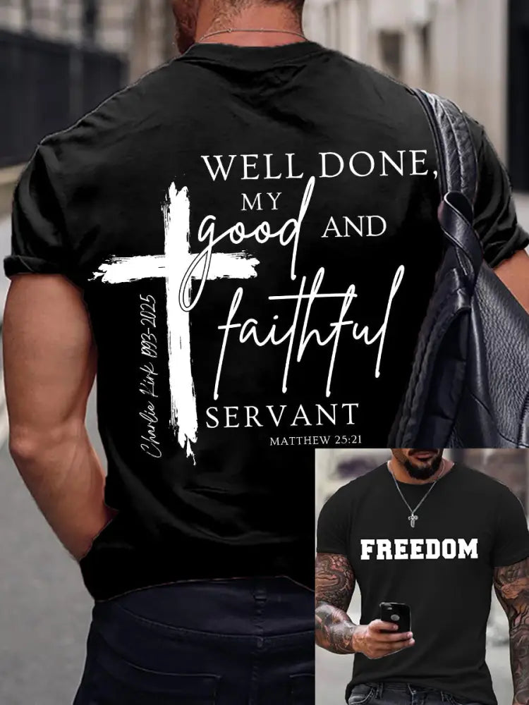 Men’s Charlie T-shirt Black / S