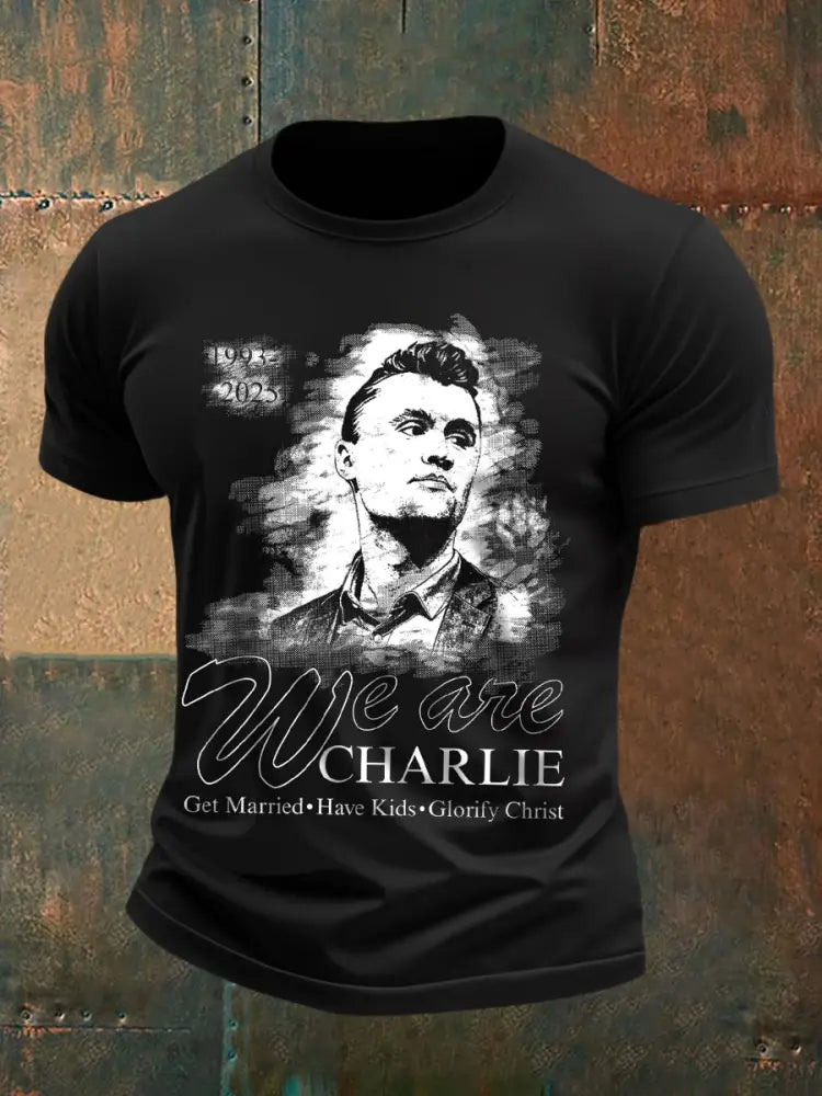 Men’s Charlie T-shirt Black / S