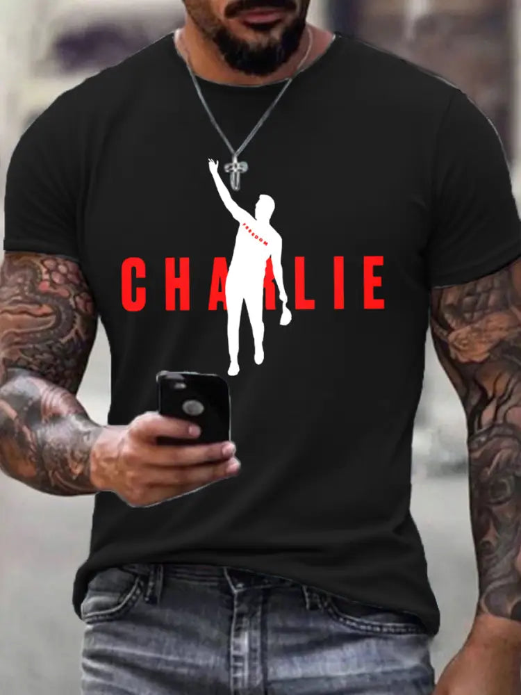 Men’s Charlie T-shirt Black / S