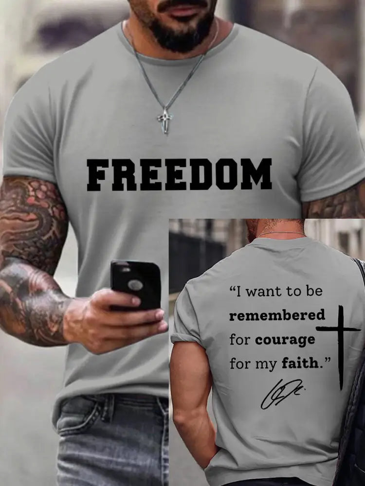 Men’s Charlie T-shirt Light Gray / S