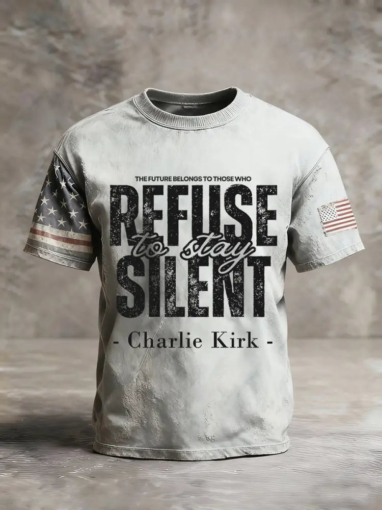 Men’s Charlie T-shirt Light Gray / S