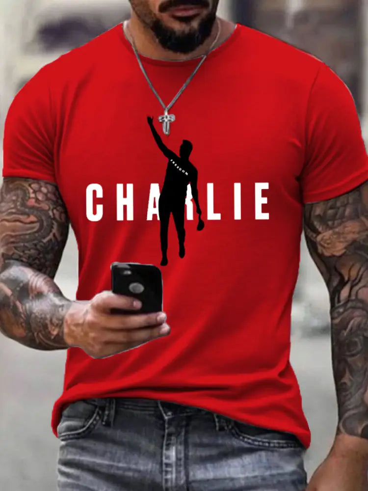 Men’s Charlie T-shirt Pure Red / S