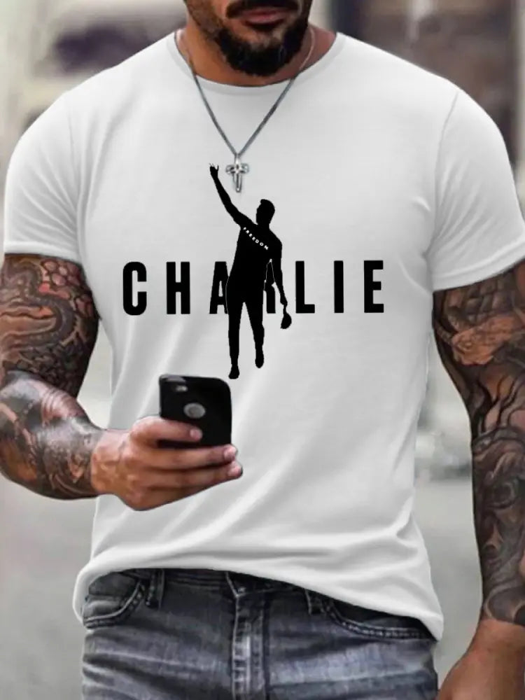 Men’s Charlie T-shirt White / S