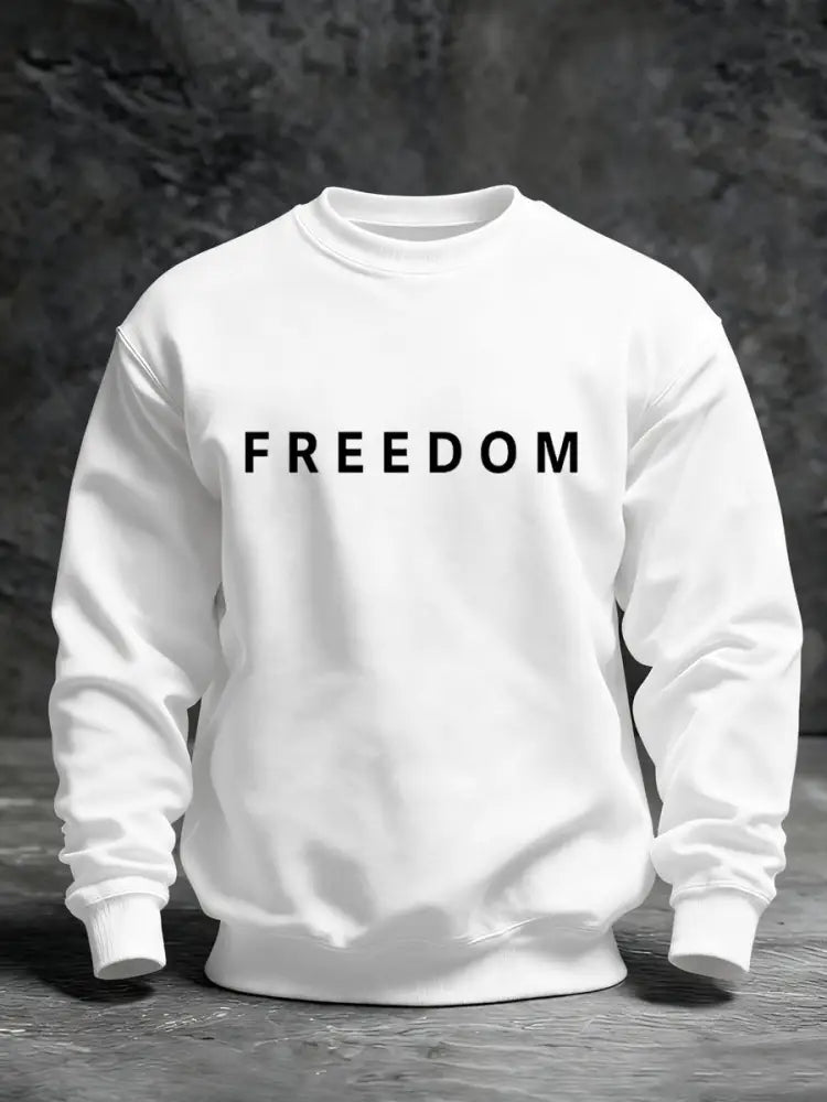 Men’s Freedom Is Not Free R.I.P Charlie Kirk Long Sleeve Sweater