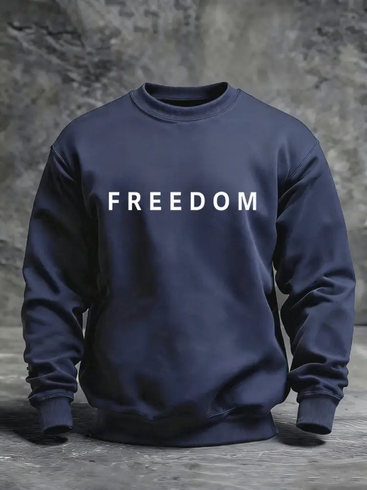 Men’s Freedom Is Not Free R.I.P Charlie Kirk Long Sleeve Sweater