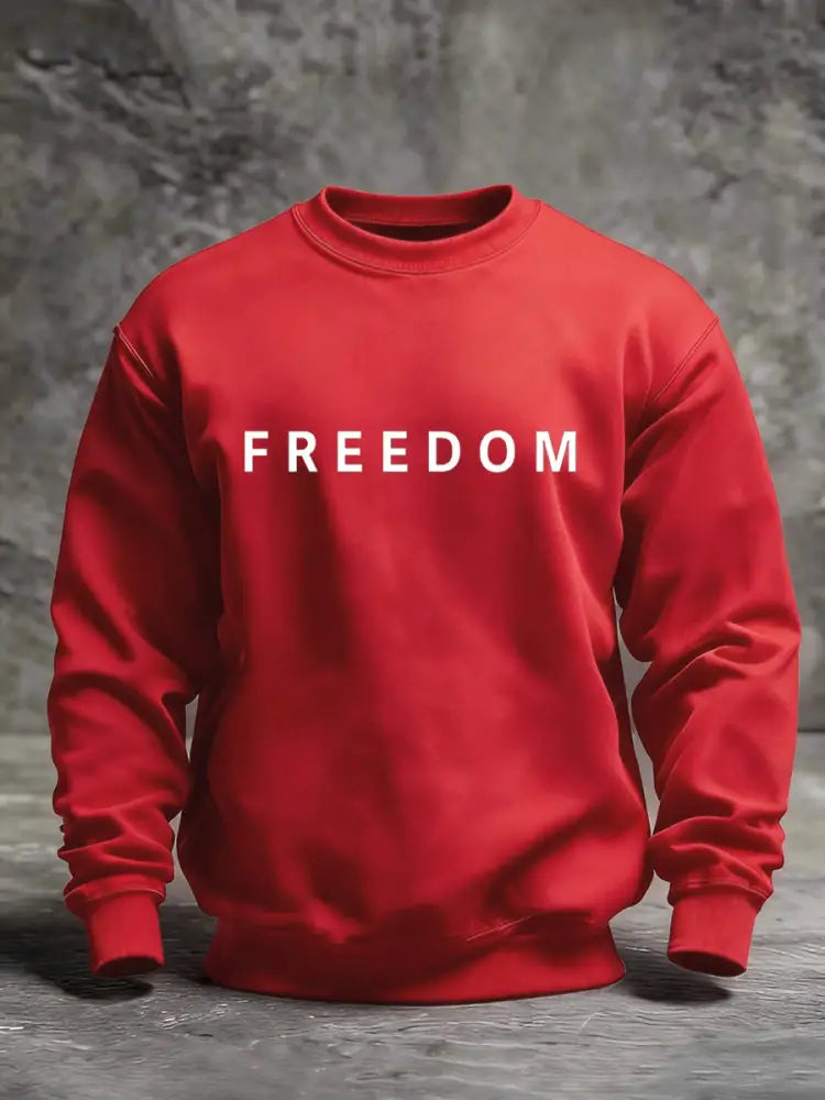 Men’s Freedom Is Not Free R.I.P Charlie Kirk Long Sleeve Sweater