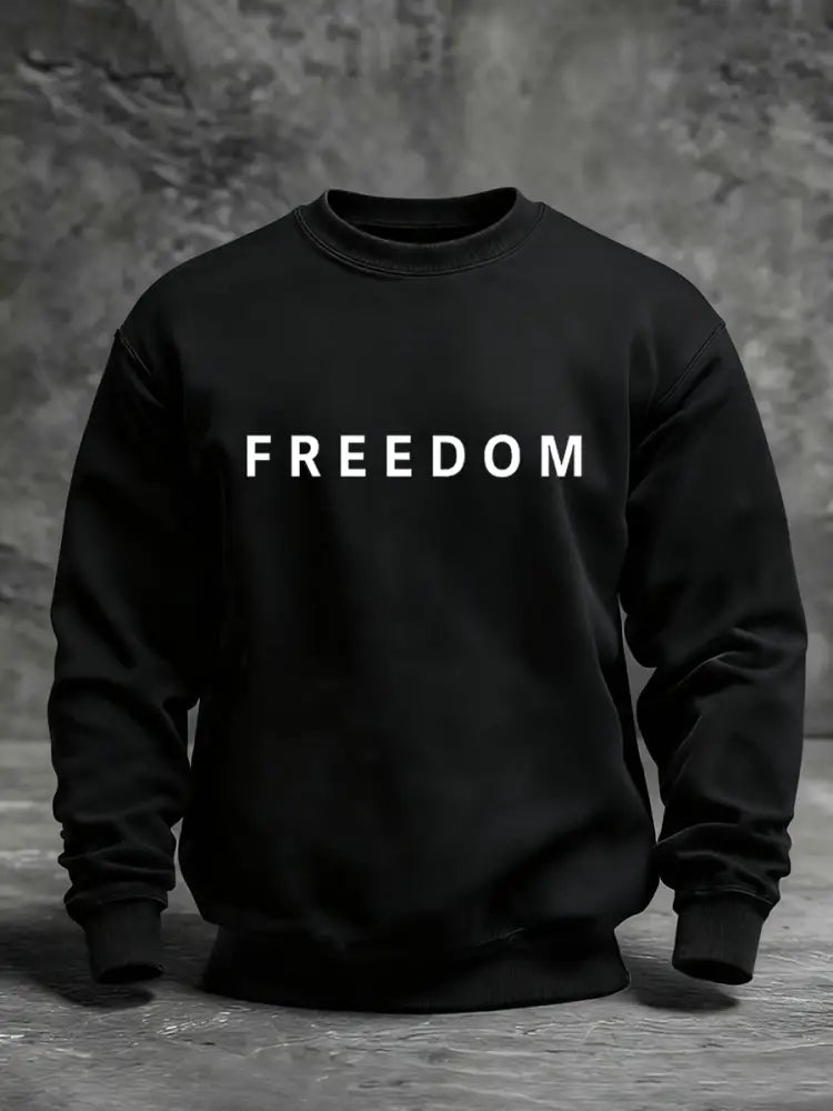 Men’s Freedom Is Not Free R.I.P Charlie Kirk Long Sleeve Sweater