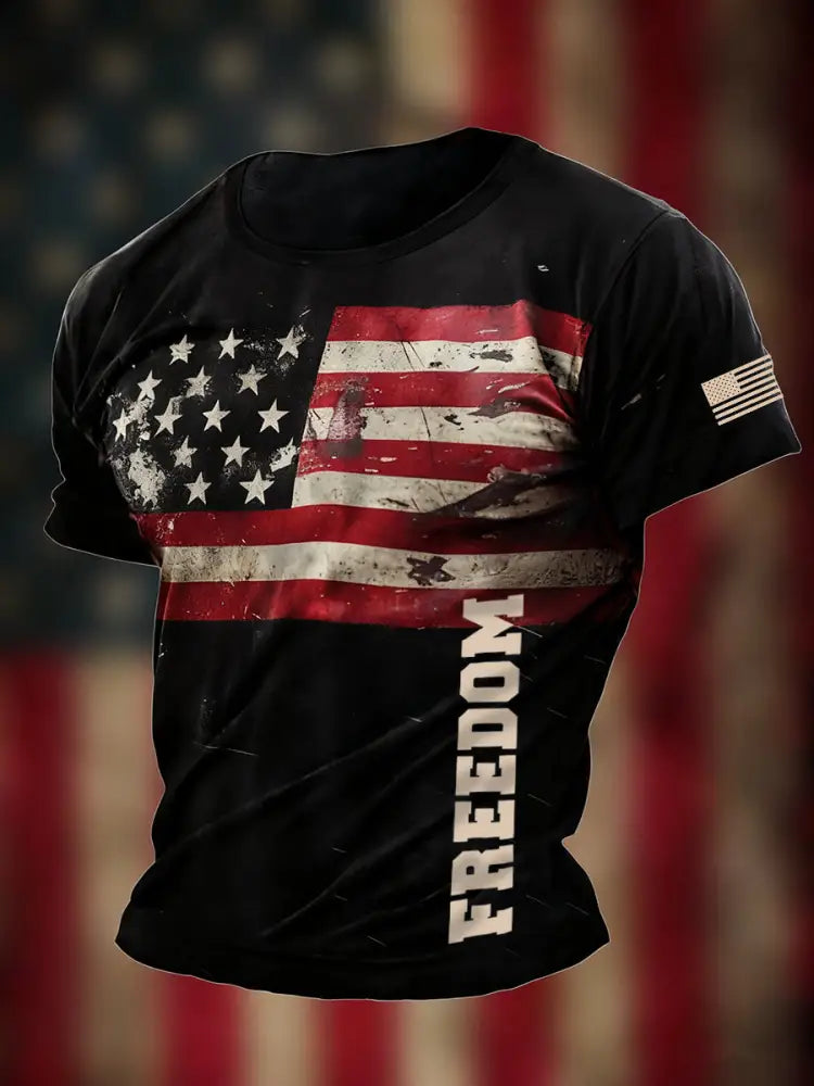Men’s FREEDOM T-shirt Black / S