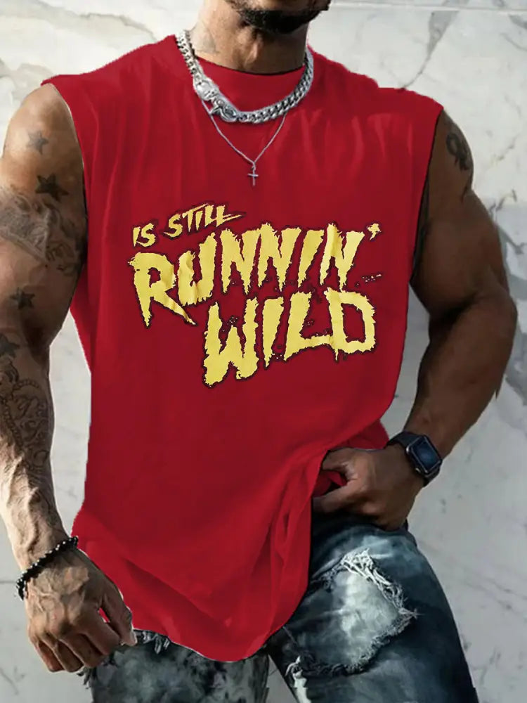 Men’s Hulk Hogan vests Red / S