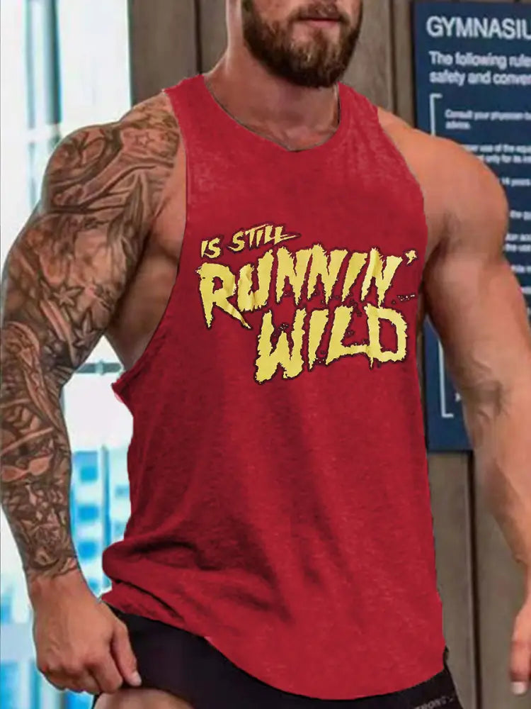 Men’s Hulk Hogan vests Red / S