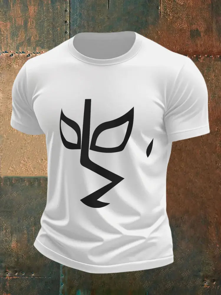 Men’s Mexican Wrestling Mask T-shirts White / S
