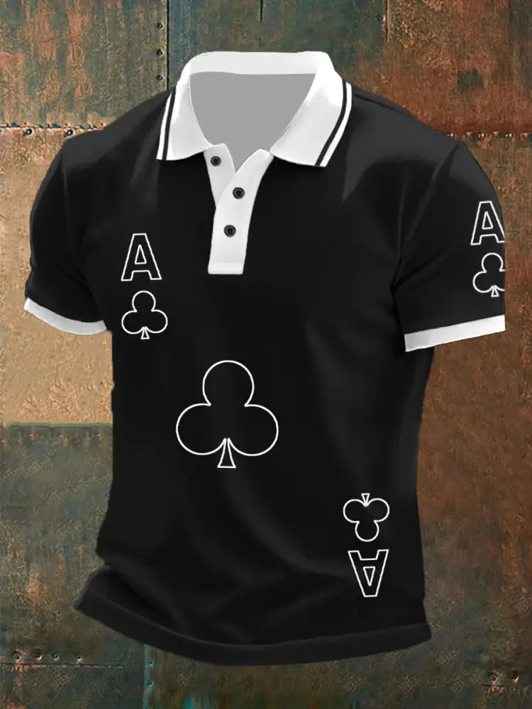 Men’s Poker Club A tops Black / S