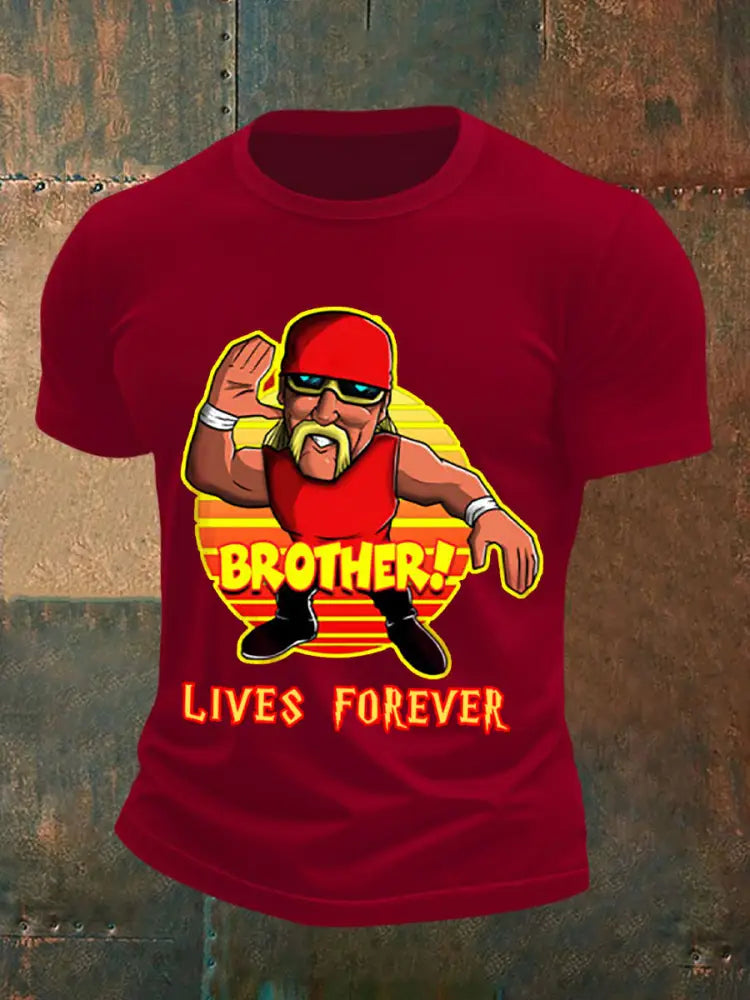 Men’s R.I.P Legend Memorial Short Sleeve Tee Deep Red / S