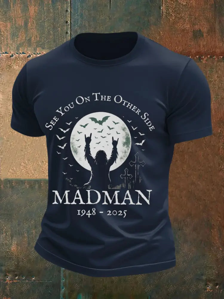 Men’s Rock Legends T-shirt Navy Blue / S