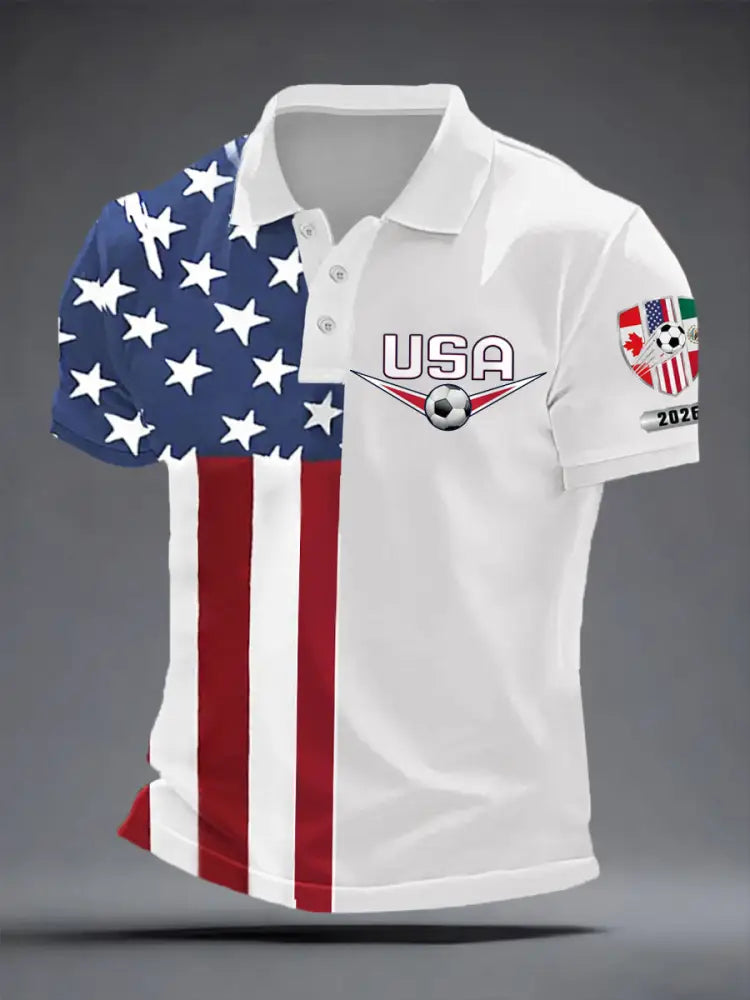 Men’s USA Soccer Supporter short sleeve t-shirt As picture / S