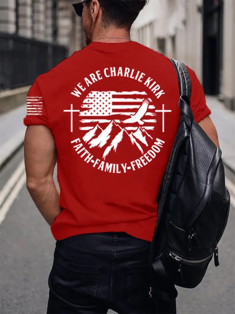 Men’s WE ARE CHARLIE KIRH T-shirt