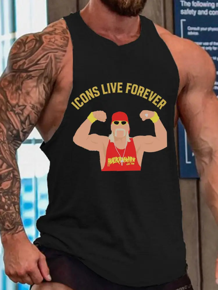 Men’s Wrestling Legends vest Black / S