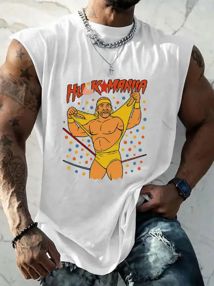 Men’s Wrestling Legends vest White / S