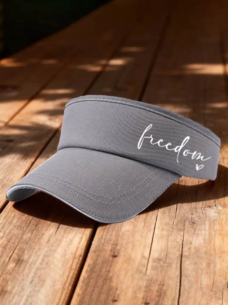 Unisex Freedom Charlie Kirk Sun Hat Gray / ONE