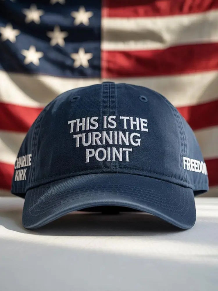 Unisex Freedom True Patriot Memorial Printed Hat Navy Blue / ONE