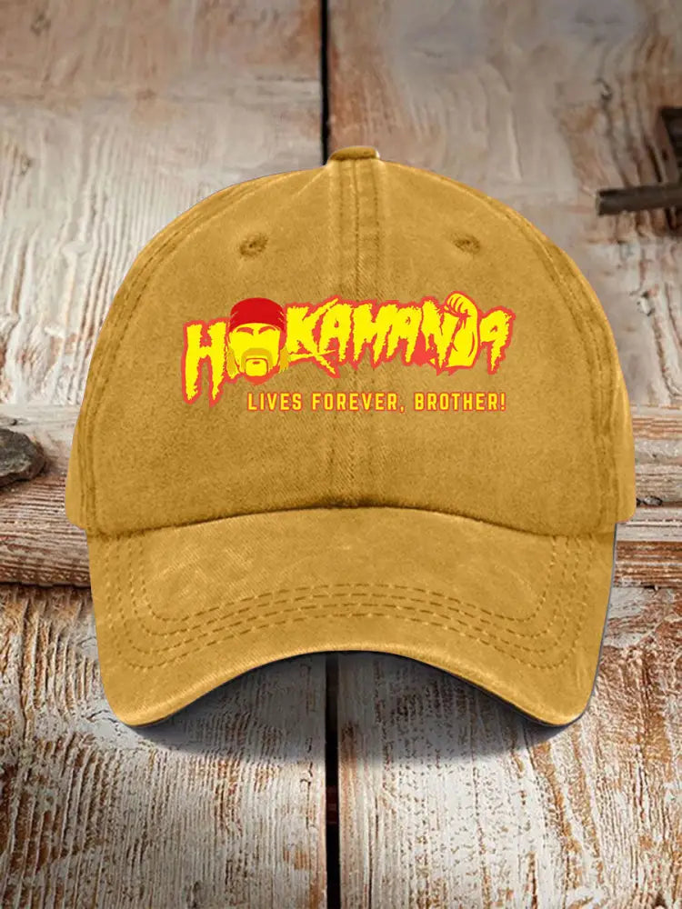 Unisex Rip BrotherPrint Hat Yellow / JM