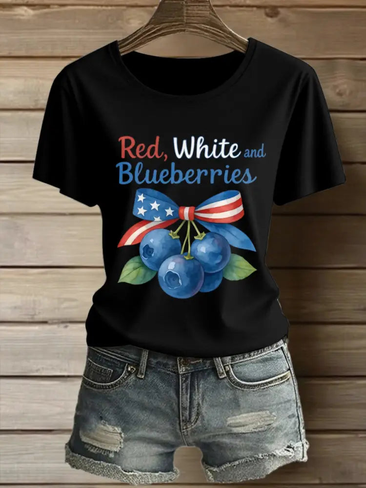 Women’s Charlie Kirk Printed Vintage Fashion Loose Short Sleeve T-Shirt Black / S