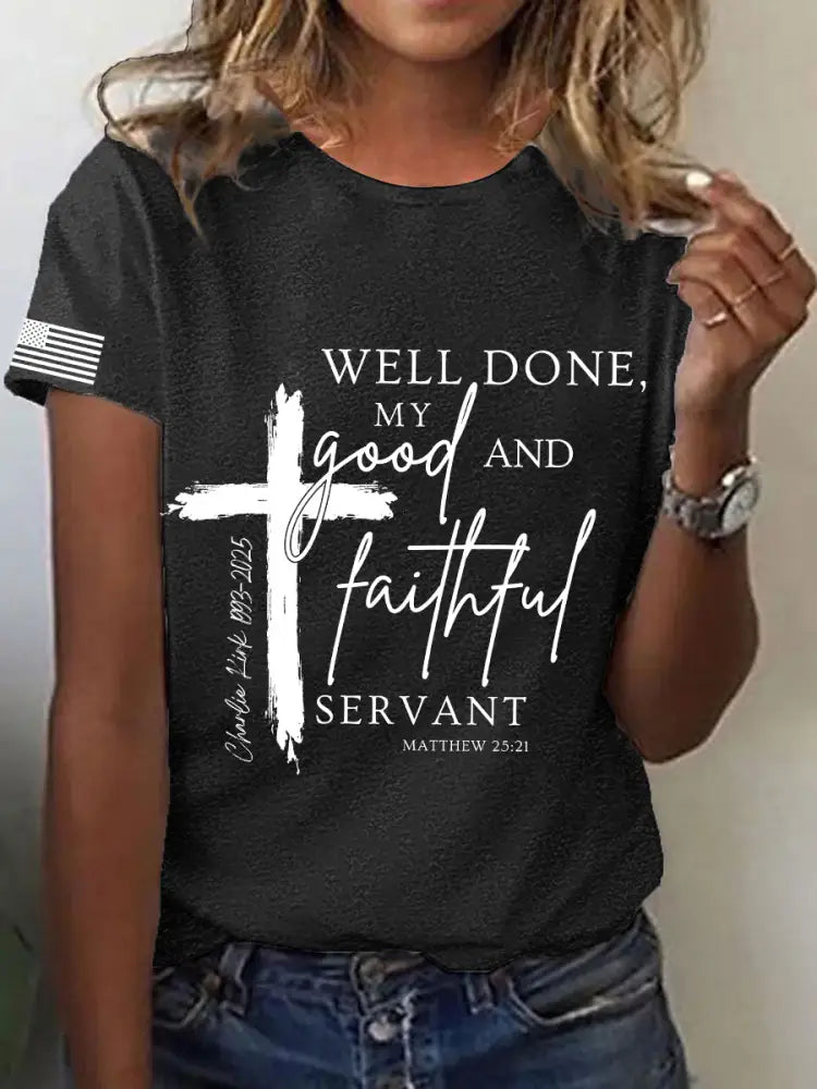 Women’s Charlie T-shirt Black / S